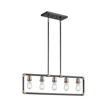 Elstead Kichler KL-IMAHN-ISLE - Csillár rúdon IMAHN 5xE27/60W/230V KL-IMAHN-ISLE kép