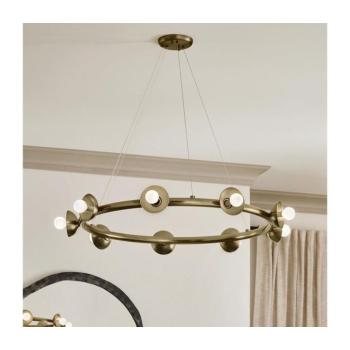 Elstead Kichler KL-PALTA9-CPZ - PALTA kábelcsillár 9xE14/40W/230V aranyszínű KL-PALTA9-CPZ kép
