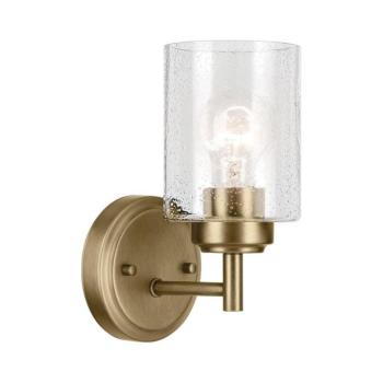 Elstead Kichler KL-WINSLOW-1W-NBR - Fali lámpa WINSLOW 1xE27/60W/230V réz KL-WINSLOW-1W-NBR kép