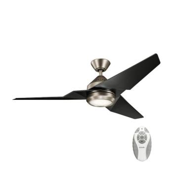 Elstead Kichler KLF-JADE-60-AP-LED Dimmelhető mennyezeti látor JADE 18W/230V fekete + távirányító KLF-JADE-60-AP kép