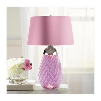 Elstead LENA-TL-L-PLUM - LED Asztali lámpa LENA 1xE27/40W/230V 74 cm rózsaszín LENA-TL-L-PLUM kép