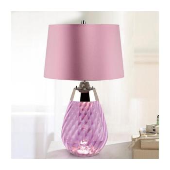 Elstead LENA-TL-S-PLUM - LED Asztali lámpa LENA 1xE27/60W/230V + 1xGU10/7W rózsaszín LENA-TL-S-PLUM kép