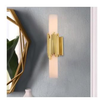 Elstead MARVELE-2WB-AB-OPAL - LED fürdőszobai lámpatest MARVELE 2xG9/4W/230V IP44 MARVELE-2WB-AB-OPAL kép