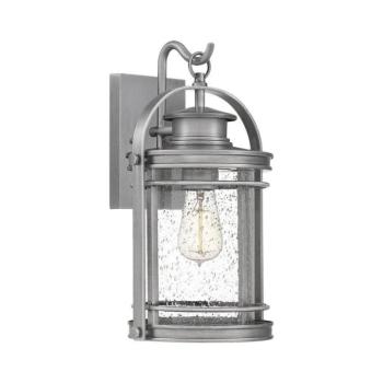 Elstead Quintiesse QN-BOOKER-M-IA - Kültéri fali lámpa BOOKER M 1xE27/60W/230V IP44 matt króm QN-BOOKER-M-IA kép