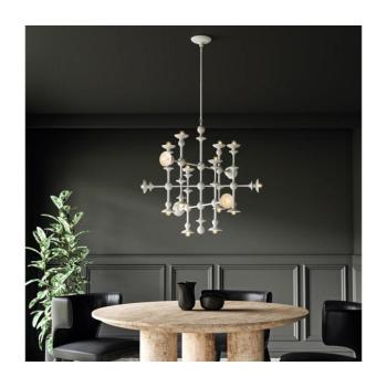 Elstead Quintiesse QN-CADENCE18-WHT - Rudas csillár CADENCE 18xE14/40W/230V fehér QN-CADENCE18-WHT kép