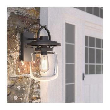 Elstead Quintiesse QN-LASALLE-S-WT – LASALLE S kültéri fali lámpa 1xE27/60W/230V IP44, bronz QN-LASALLE-S-WT kép