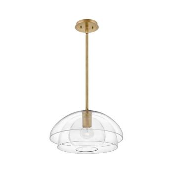 Elstead Quintiesse QN-LOTUS-P-HBR - LOTUS rúdon függő csillár 1xE27/60W/230V aranyszínű QN-LOTUS-P-HBR kép