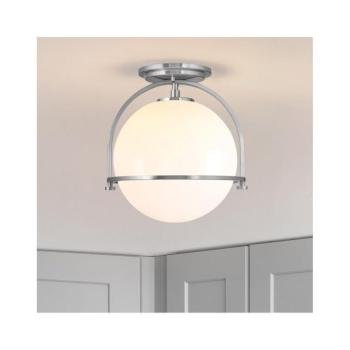 Elstead Quintiesse QN-SOMERSET-F-O-BN - Mennyezeti lámpatest SOMERSET 1xE27/60W/230V króm QN-SOMERSET-F-O-BN kép