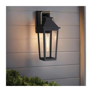 Elstead Quoizel QZ-BUCKLEY-M-MBK - Kültéri fali lámpa BUCKLEY M 1xE27/40W/230V IP44 QZ-BUCKLEY-M-MBK kép