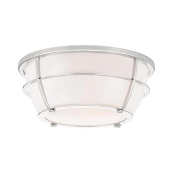 Elstead Quoizel QZ-CHANCE-F-PC - Fürdőszobai mennyezeti lámpatest CHANCE 2xE27/60W/230V IP44 QZ-CHANCE-F-PC kép