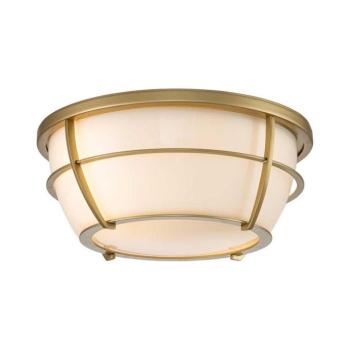 Elstead Quoizel QZ-CHANCE-F-PNBR- Fürdőszobai mennyezeti lámpa CHANCE 2xE27/60W/230V IP44 QZ-CHANCE-F-PNBR kép