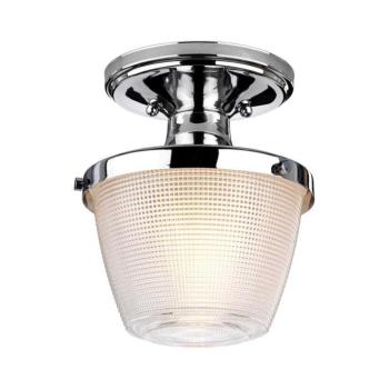 Elstead Quoizel QZ-DUBLIN-SF-PC - Fürdőszobai lámpa DUBLIN 1xE27/40W/230V IP44 króm QZ-DUBLIN-SF-PC kép