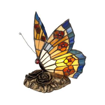 Elstead QZ-OBUTTERFLY-TL - LED dekorációs TIFFANY lámpatest 1xG9/3W/12/230V pillangó QZ-OBUTTERFLY-TL kép