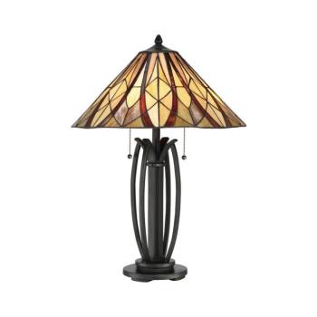 Elstead QZ-VICTORY-TL - Tiffany VICTORY asztali lámpa 2xE27/60W/230V QZ-VICTORY-TL kép
