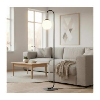 EMIBIG Állólámpa FLOR 1xE14/10W/230V fekete 1495/LP1 kép