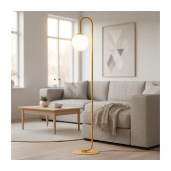 EMIBIG Állólámpa FLOR 1xE14/10W/230V narancssárga 1499/LP1 kép