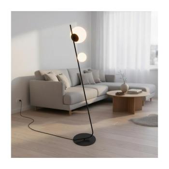 EMIBIG Állólámpa TATU 2xG9/8W/230V fekete 1504/LP2 kép