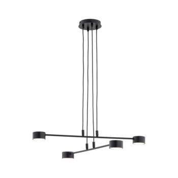 EMIBIG Csillár zsinóron MODUS 4xGX53/12W/230V fekete 1339/4 kép
