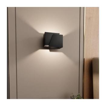 EMIBIG Fali lámpa FROST 1xG9/8W/230V fekete 940/2 kép