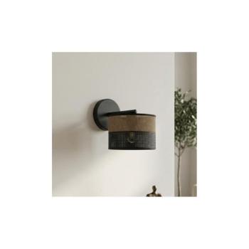 EMIBIG Fali lámpa KARBON 1xE27/15W/230V fekete/barna 1653/K1 kép
