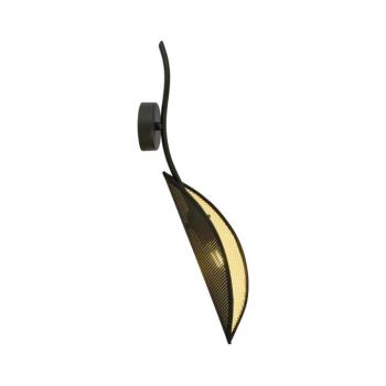 EMIBIG Fali lámpa LOTUS 1xE14/10W/230V fekete/arany 1106/K1 kép