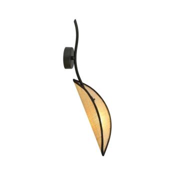 EMIBIG Fali lámpa LOTUS 1xE14/10W/230V fekete/bézs 1108/K1 kép