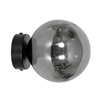 EMIBIG Fali lámpa ROSSI 1xE14/10W/230V fekete/szürke 875/K1 kép