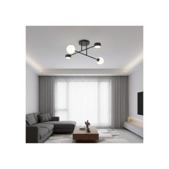 EMIBIG Felületre szerelhető csillár HOLON 2xG9/8W/230V + 2xGX53/12W fekete 1558/4 kép