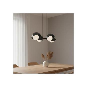 EMIBIG Kábelen függő csillár BOOM 4xG9/8W/230V fekete 1589/4 kép