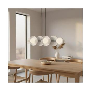 EMIBIG Kábelre függesztett csillár MODEL 6xG9/8W/230V fehér 1487/6 kép