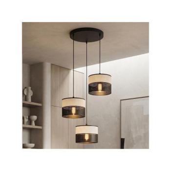 EMIBIG KARBON kábeles csillár 3xE27/15W/230V fekete/szürke 1652/3PREM kép