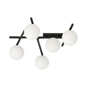 EMIBIG Mennyezeti lámpa SMART 5xE14/10W/230V fekete/fehér 1103/5 kép