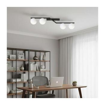 EMIBIG NATON mennyezeti lámpa 4xE14/10W/230V fekete/fehér 1508/4 kép