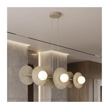 EMIBIG UMBRA zsinóros csillár 6xG9/8W/230V, bézs 1728/6 kép