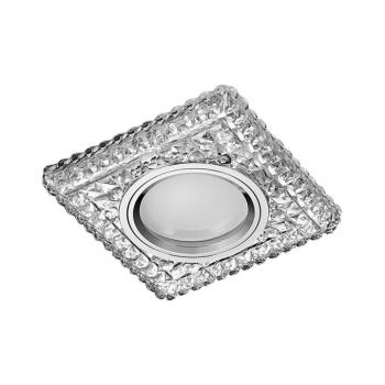Emithor - ELEGANT GLASS FIX mennyezeti lámpa 1xGU10/50W+LED/3W kép