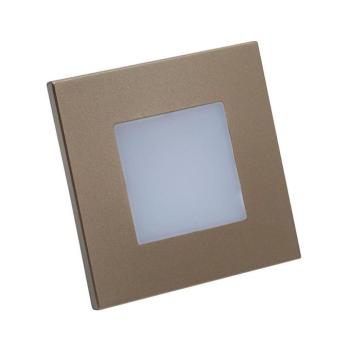 Emithor - LED Beépíthető lámpa STEP LIGHT LED/1W/230V arany kép