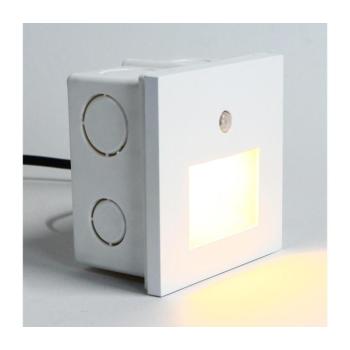Emithor - LED lépcsővilágítás mozgásérzékelővel SUNNY LED/1W/230V fehér kép