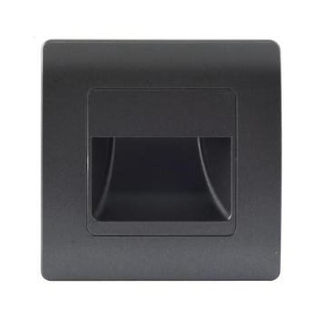 Emithor - LED lépcsővilágítás STEP LIGHT LED/1W/230V 4000K fekete kép