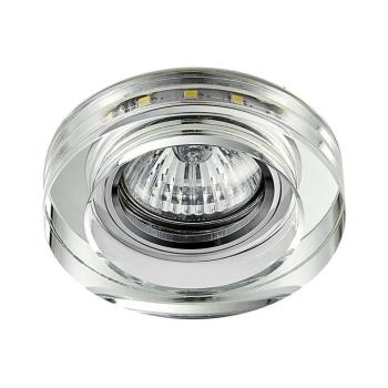 Emithor LED mennyezeti lámpa ELEGANT DOUBLE LIGHT GU10/50W+LED/3W kör alakú kép