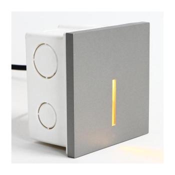 Emithor - LINE LED lépcsővilágítás 1W 230V 4000K szürke kép