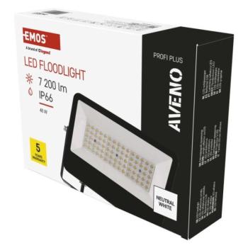 EMOS AVENO LED reflektor 48W 7 200lm természetes fehér kép