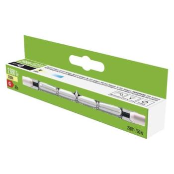 EMOS ECO lineáris halogén izzó J118 230V 140W 2680lm meleg fehér kép