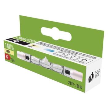 EMOS ECO lineáris halogén izzó J78 80V 120W 1400lm meleg fehér kép