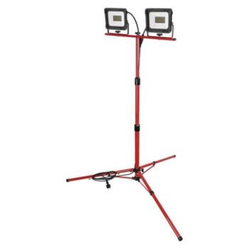 EMOS ELION LED reflektor 2×30W + háromlábú állvány, 4000K, 4800, 220-240V, CRI> 80, piros, fekete, Természetes fehér, IP65/IP44, EMOS Lighting, ZS3333.2 kép