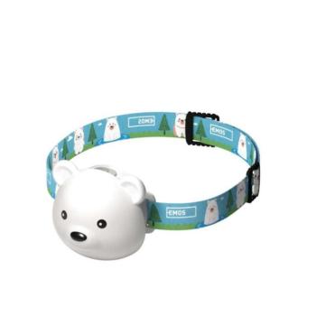 EMOS LED Fejlámpa tölthető medve 80 lm, Li-Pol 500 mAh, fehér, P3543 kép