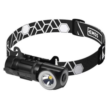 EMOS LED Fejlámpa tölthető P3544, 500 lm, 120 m, Li-Ion 800 mAh, P3544 kép