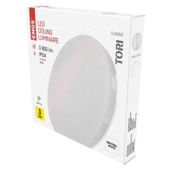EMOS LED MENNYEZETI LÁMPA TORI 36W NW IP54 kép