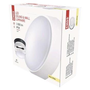 EMOS LED mennyezeti lámpa ZURI 14W 1000lm IP54 meleg fehér kép