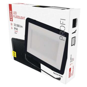 EMOS LED reflektor INOVO 200W 22000lm IP65 természetes fehér kép