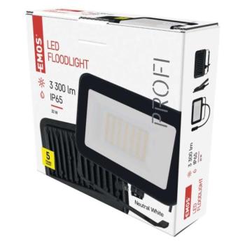 EMOS LED reflektor INOVO 30W 3300lm IP65 természetes fehér kép
